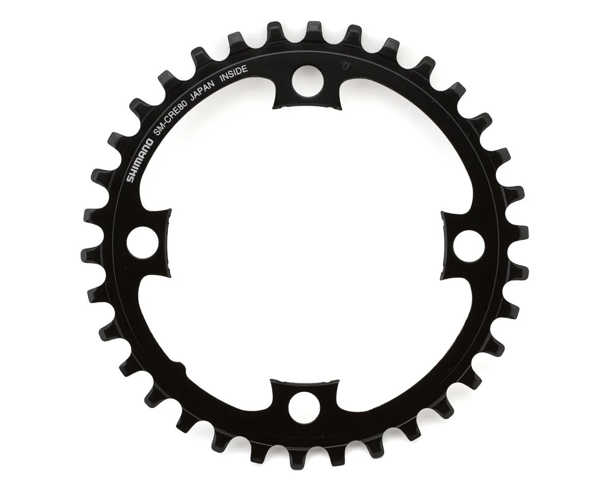 Shimano Steps SM-CRE80 Chainring (Black) (1 x 10/11 Speed) (Single) (34T)